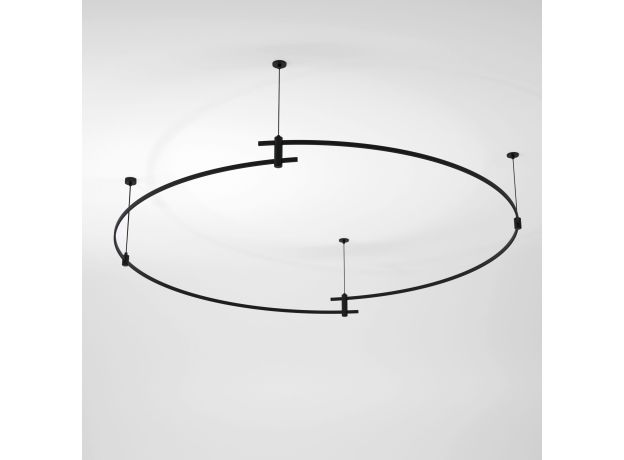 Esthetic Magnetic Шинопровод Round черный Ø1800 85218/00