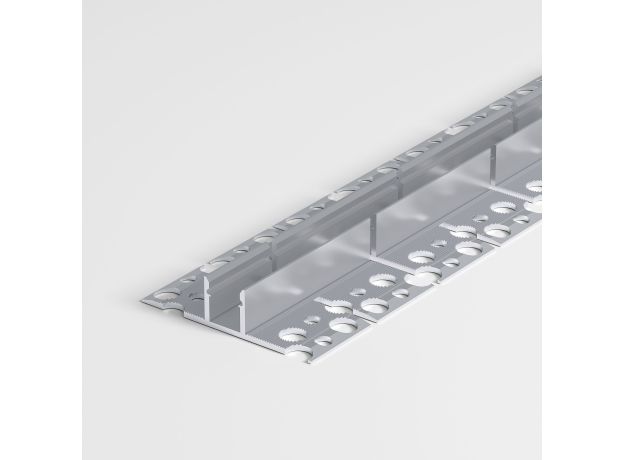 LL-2-ALP024 Встраиваемый гибкий алюминиевый профиль под ГКЛ 9,5мм (под ленту до 9,5mm) LL-2-ALP024