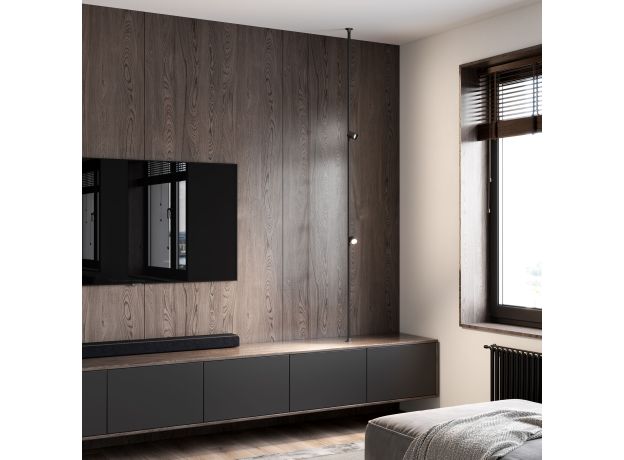 Mini Magnetic Напольно-потолочное крепление Round 85203/00