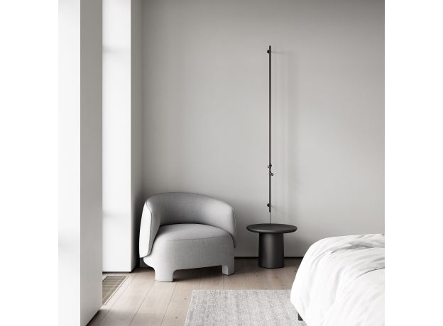 Mini Magnetic Настенно-потолочное крепление для шинопровода Round 85200/00