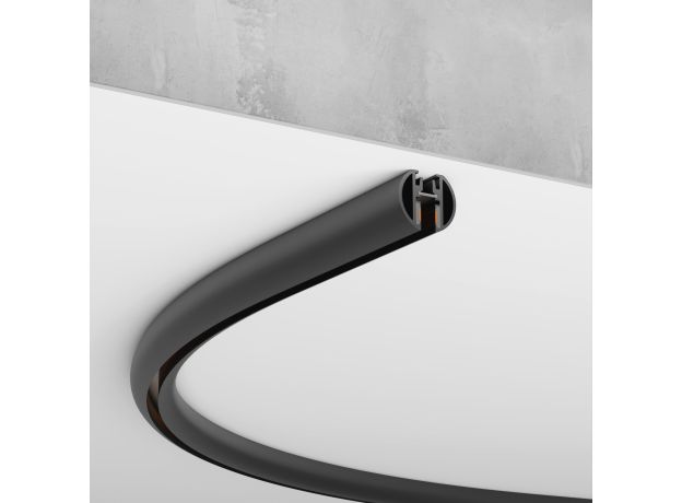 Mini Magnetic Шинопровод накладной Round черный Ø900 мм 85167/00