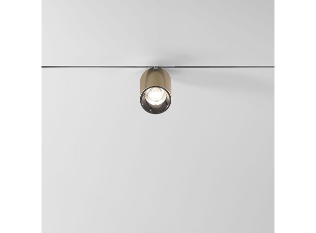 Mini Magnetic Трековый светильник 9W 3000K латунь/черный 85204/01