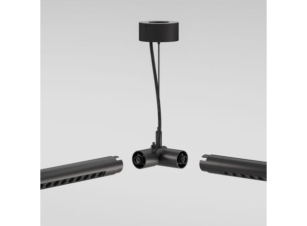 Module System Набор подвеса угловой с вводом питания (черный) 85195/00