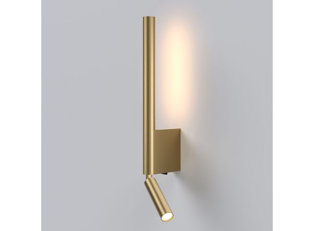 Настенный светодиодный светильник Sarca LED 40111/LED латунь