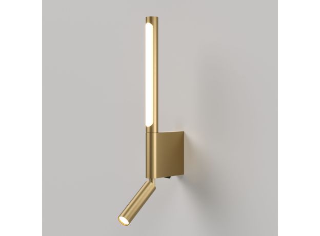 Настенный светодиодный светильник Sarca LED 40111/LED латунь