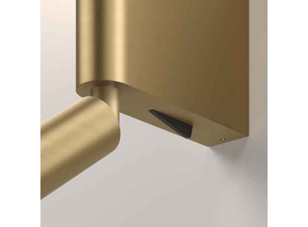 Настенный светодиодный светильник Sarca LED 40111/LED латунь
