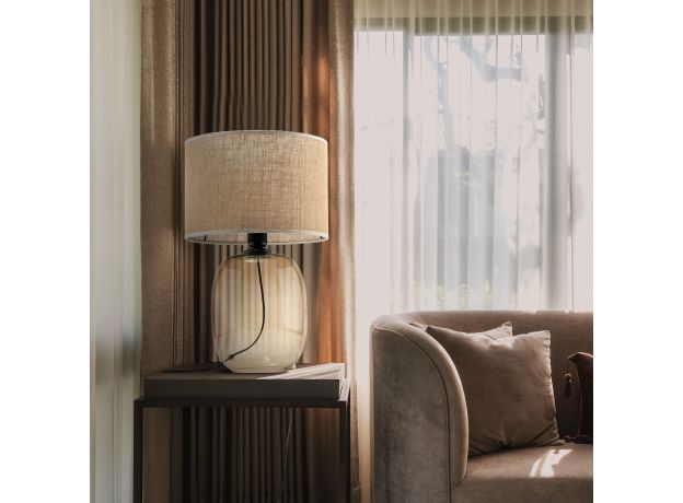 Настольный светильник с тканевым абажуром 5986 Melody