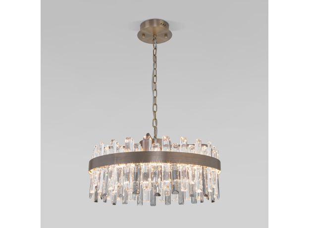 Подвесной светодиодный светильник с хрусталем 417/1