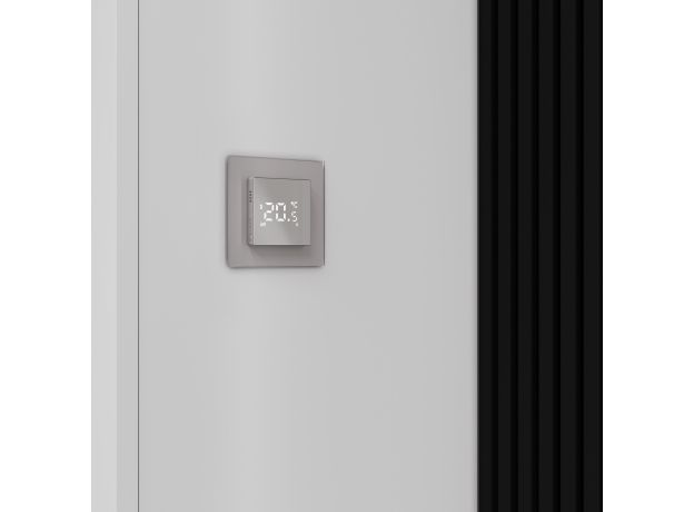 Рамка из стекла на 1 пост Senso дымчатый soft-touch W0013117