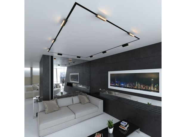 Slim Magnetic HL02 Трековый светильник 12W 3000K (черный) 85010/01 85010/01