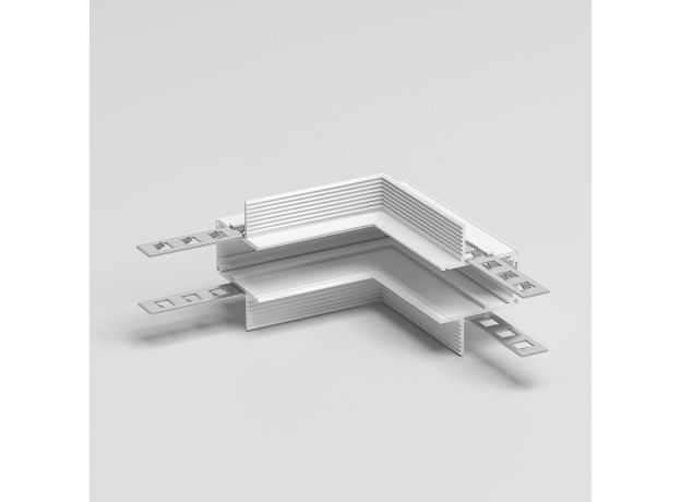 Slim Magnetic Коннектор угловой внутренний для встраиваемого шинопровода под ГКЛ 9,5мм (белый) 85213/00 85213/00