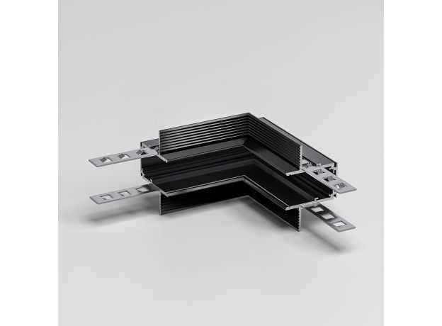 Slim Magnetic Коннектор угловой внутренний для встраиваемого шинопровода под ГКЛ 9,5мм (черный) 85213/00 85213/00