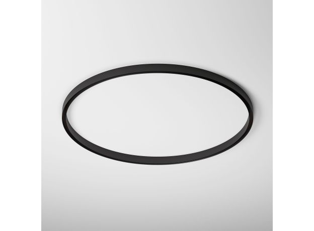 Slim Magnetic Накладной радиусный шинопровод черный ⌀ 1200мм 85161/00