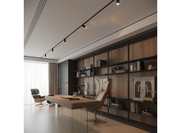 Slim Magnetic R01 Трековый светильник 6W 3000K (черный) 85011/01 85011/01