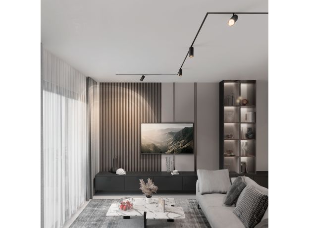 Slim Magnetic R02 Трековый светильник 12W 3000K (черный) 85012/01 85012/01