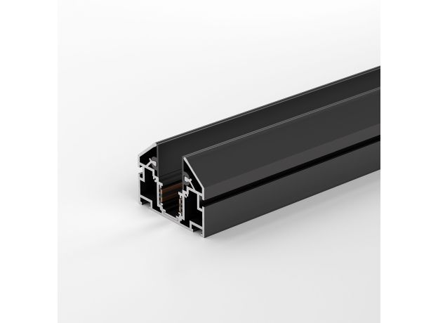 Slim Magnetic Шинопровод в натяжной потолок с декоративными вставками черный 2м 85204/00