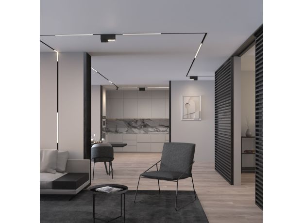 Slim Magnetic Трековый светильник 22W 4000K Mobi (чёрный) 85191/01