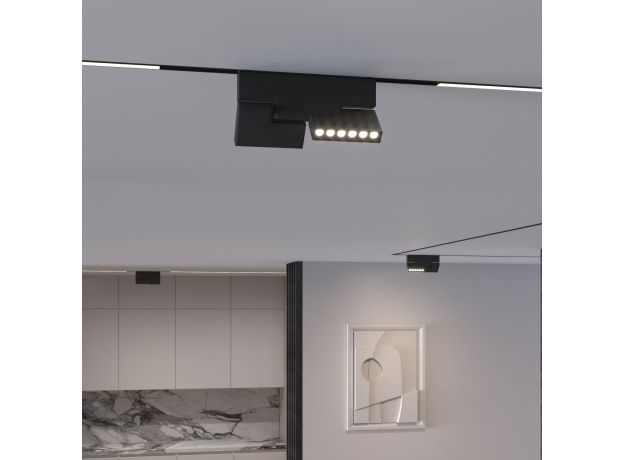 Slim Magnetic Трековый светильник 22W 4000K Mobi (чёрный) 85191/01