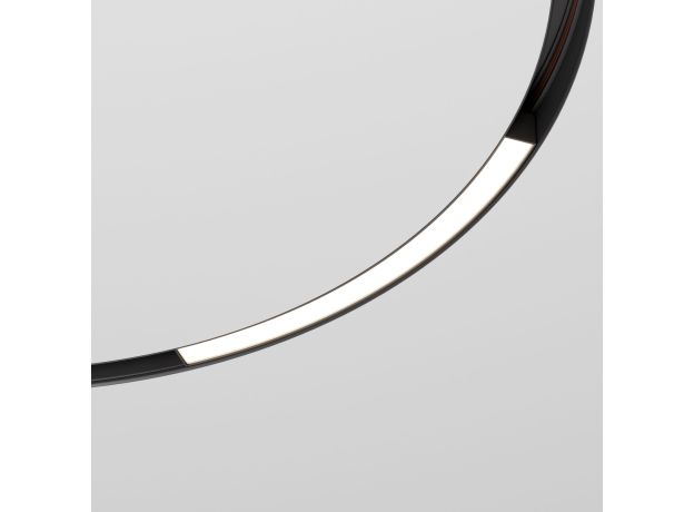Slim Magnetic Трековый светильник для радиусного шинопровода 16W 4200K Planar чёрный Ø 800мм 85180/01