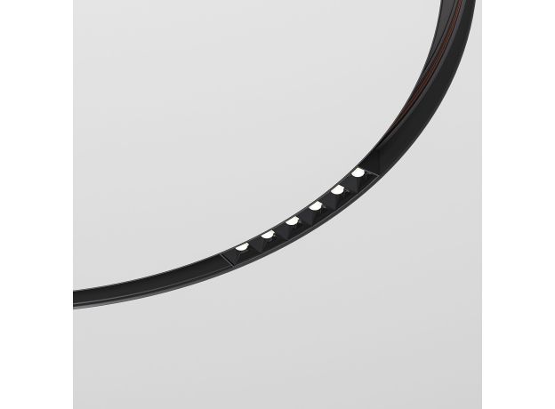 Slim Magnetic Трековый светильник для радиусного шинопровода 6W 4200K Intenso чёрный Ø 800мм 85183/01