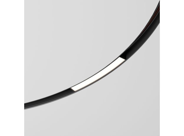 Slim Magnetic Трековый светильник для радиусного шинопровода 8W 4200K Planar чёрный Ø 1200мм 85181/01