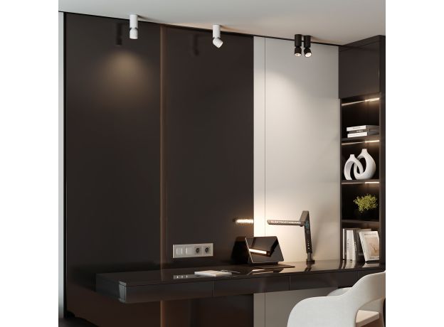 Светильник накладной поворотный светодиодный Spot 8W 4000K белый 25106/LED