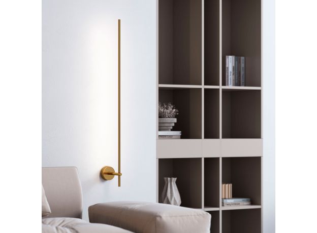 Светильник настенный светодиодный Fine LED 4000К 40132/LED латунь