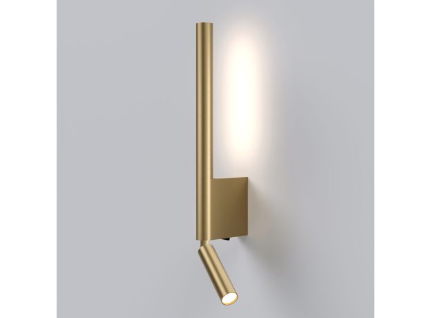 Светильник настенный светодиодный Sarca LED латунь 4000К 40111/LED латунь