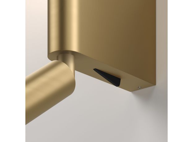 Светильник настенный светодиодный Sarca LED латунь 4000К 40111/LED латунь