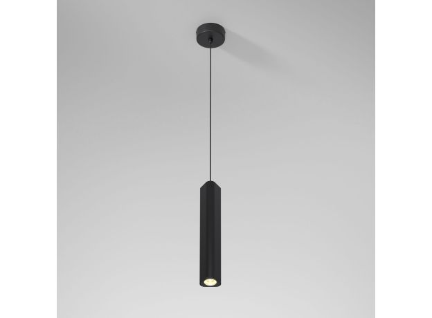 Светильник подвесной светодиодный Trio 12W 3000K черный 50310 LED