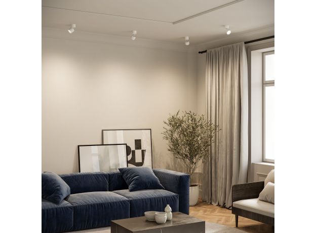 Светильник потолочный поворотный светодиодный Rolly 9W 3000K белый 25112/LED