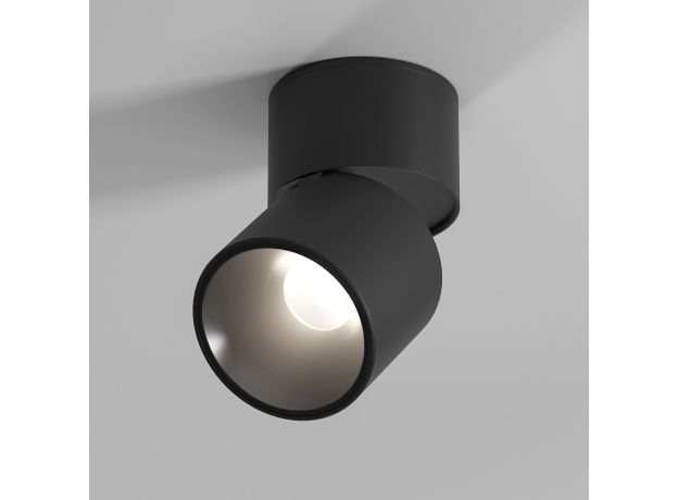Светильник потолочный поворотный светодиодный Rolly 9W 4000K черный 25112/LED