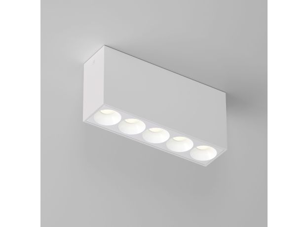 Светильник потолочный светодиодный 10W 3000K белый Block 25108/LED