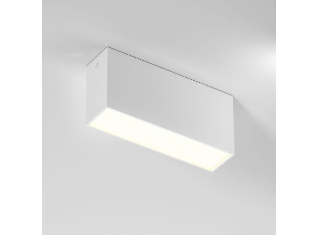 Светильник потолочный светодиодный 10W 3000K белый Block 25109/LED