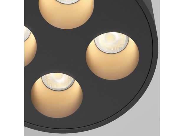 Светильник потолочный светодиодный Points 7W 3000K черный 25111/LED