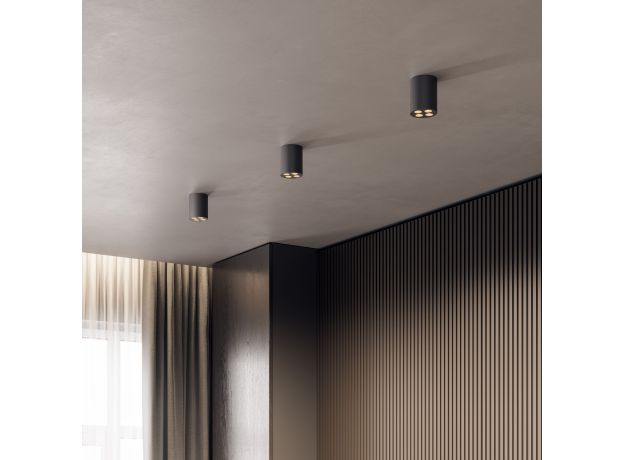 Светильник потолочный светодиодный Points 7W 3000K черный 25111/LED