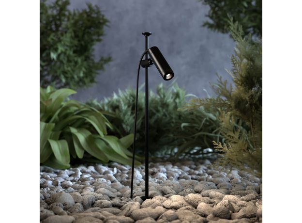 Светильник садово-парковый светодиодный Covert 35173/S черный