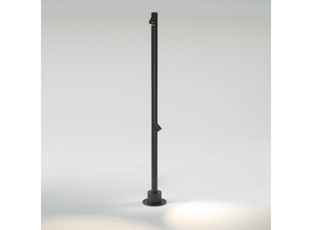 Светильник садово-парковый светодиодный Rone черный 35175/F черный