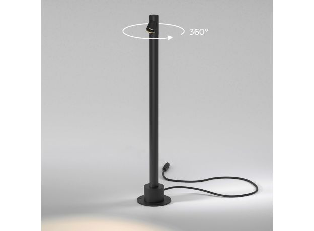 Светильник садово-парковый светодиодный Rone черный 35175/S черный