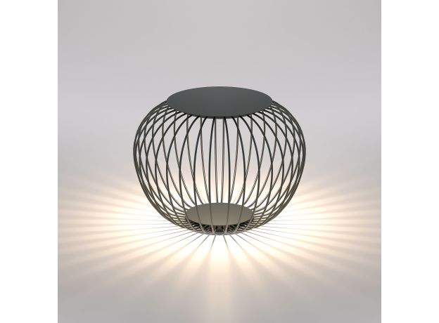 Светильник садово-парковый светодиодный Firenze черный 35178/S черный