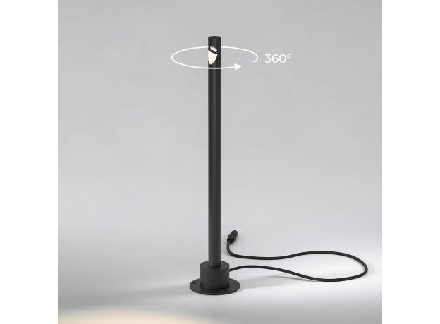 Светильник садово-парковый светодиодный Latent  черный 35174/S черный