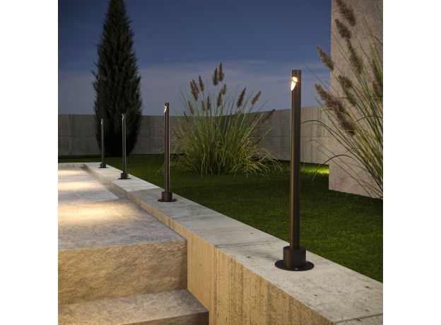 Светильник садово-парковый светодиодный Latent  черный 35174/S черный