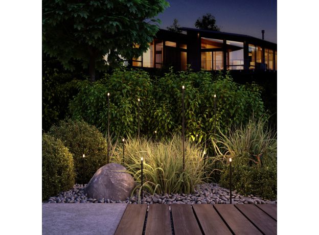 Светильник садово-парковый светодиодный Lumos 35168/S черный