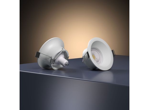 Светильник встраиваемый Andi GU10 белый 25058/01