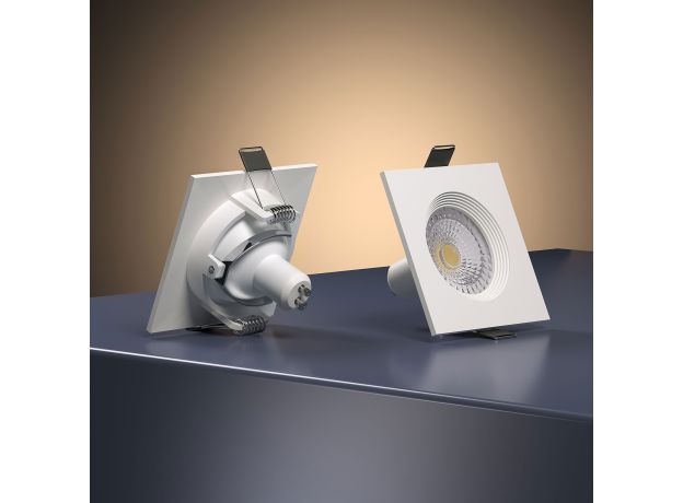 Светильник встраиваемый City GU10 белый 25055/01