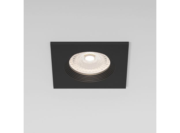 Светильник встраиваемый City GU10 черный 25055/01