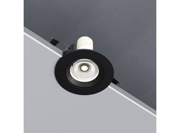 Светильник встраиваемый Minnie GU10 черный 25056/01