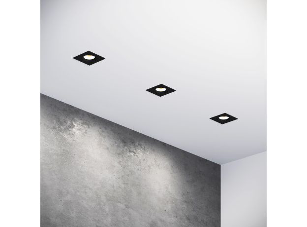 Светильник встраиваемый Minnie GU10 черный 25057/01