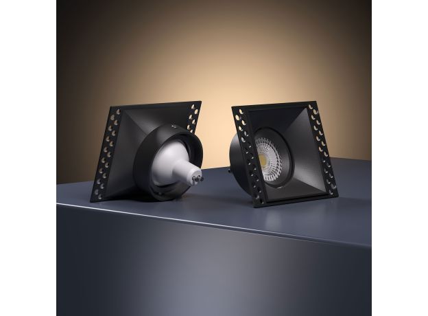 Светильник встраиваемый Renzo черный 25019/01