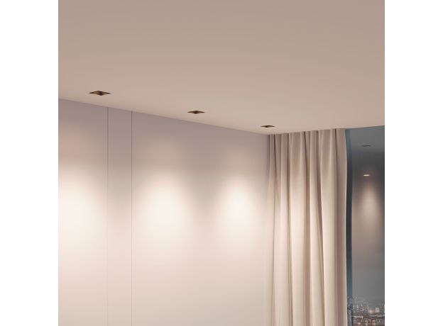 Светильник встраиваемый Renzo черный 25019/01